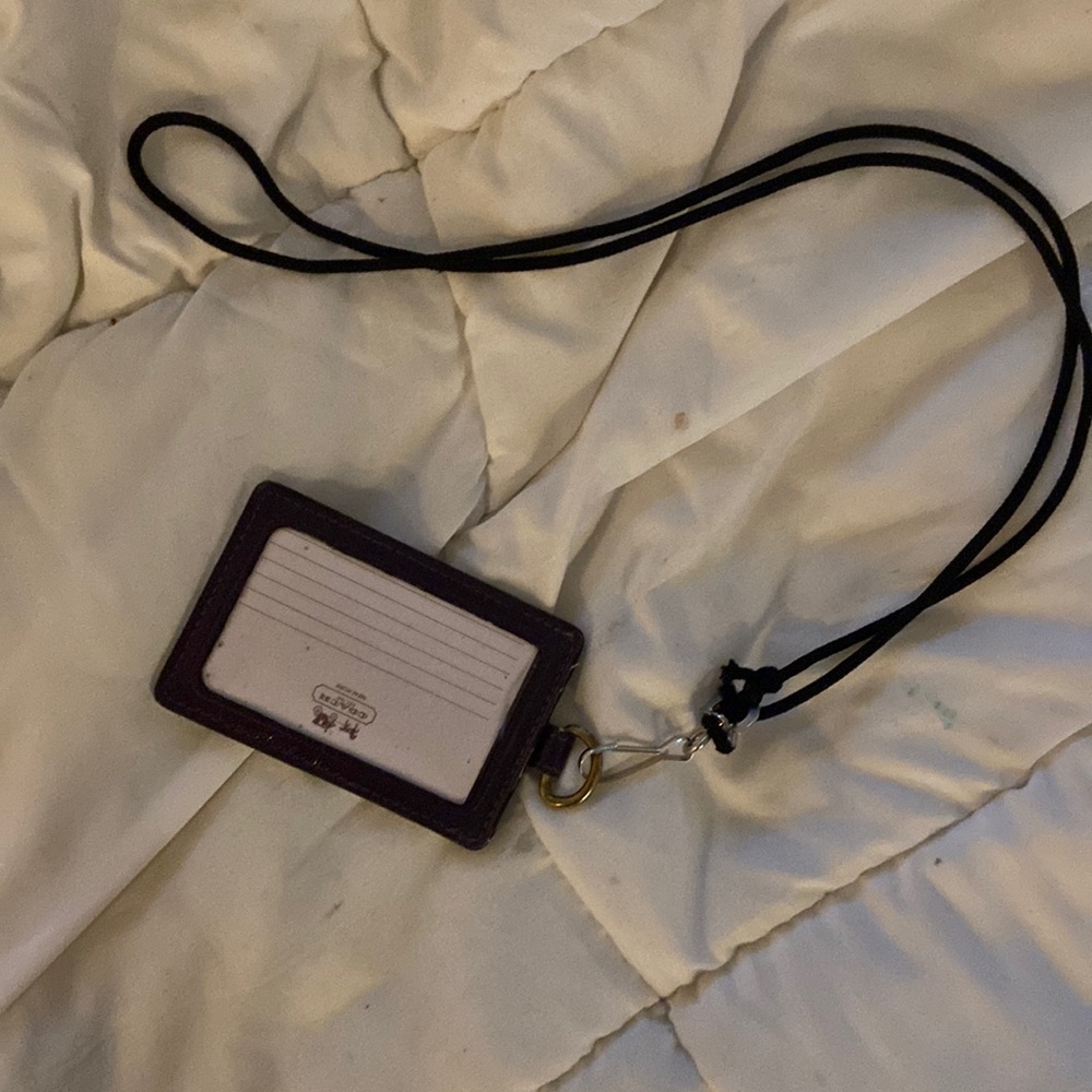 Coach Card Holder